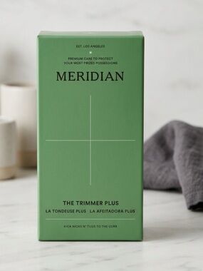 NIB NWT Meridian The Trimmer Plus Personal Groomer Onyx (Black) SEALED